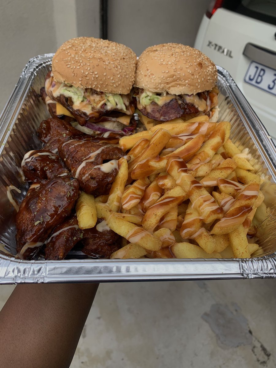 K&amp;DKitchendelight We are based In Kagiso Riverside F1 R120, F2 R150, F3 R120, F4 R250 with 2 500ml Can cool-drink kindly  please retweet 🤍