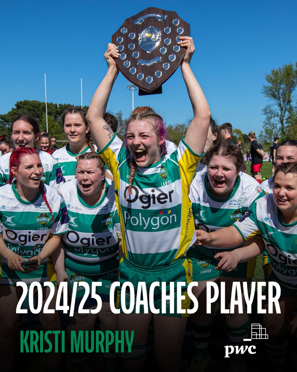 This seasons coaches player of the season goes to Kristi! 👏

🇬🇬 | Kristi is sponsored by PWC. 

📸 | Guernsey Sport Photography 

Well done Kristi 👏