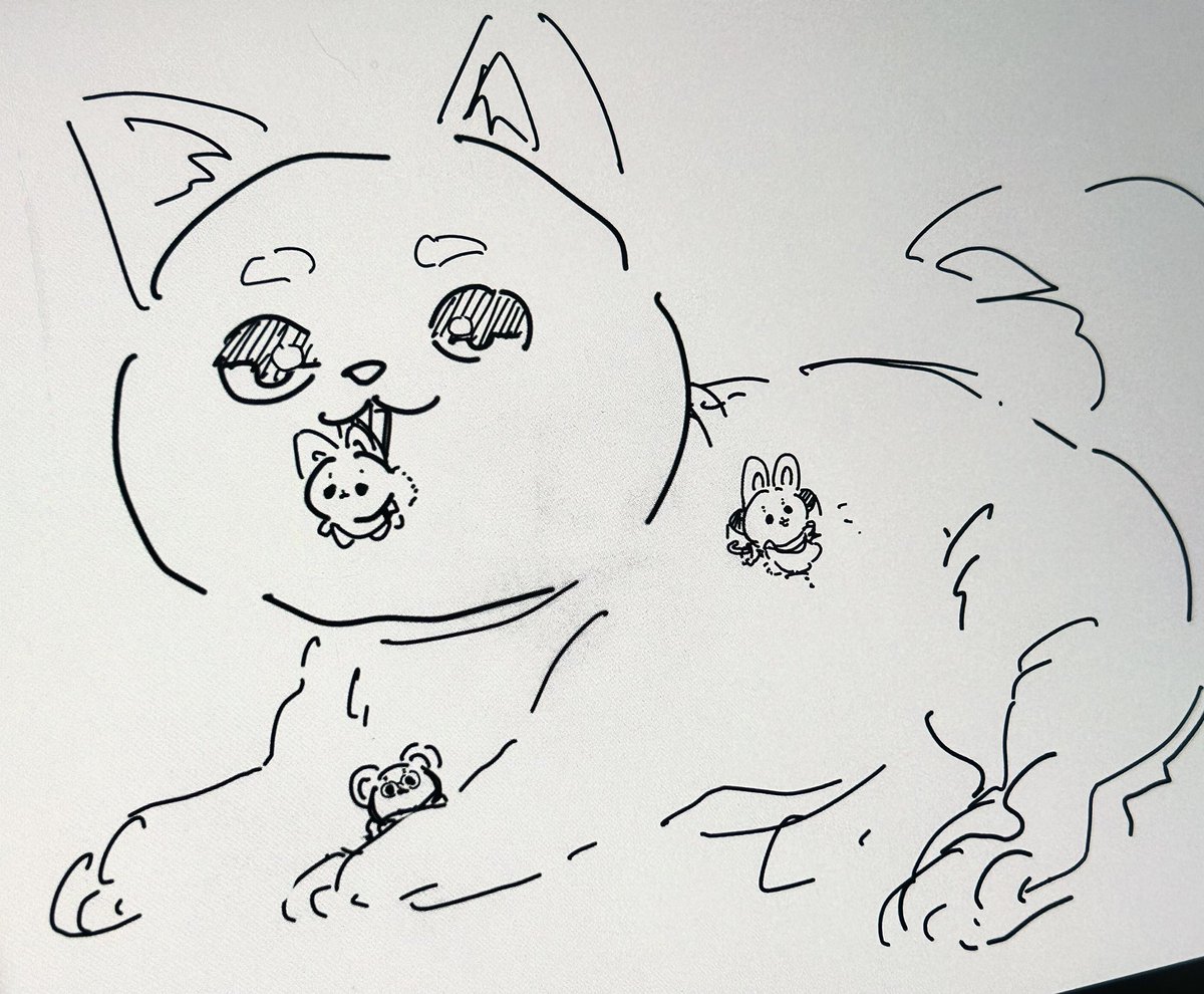 ヤク中の絵? 