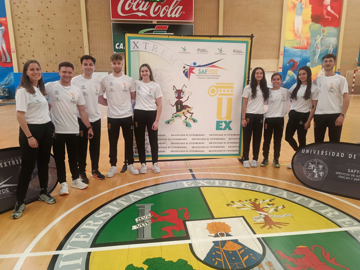 El equipazo <a href="/infouex/">UEx</a> de escalada listo para el <a href="/ceusmadrid2025/">CEUS Madrid 2025</a> que organiza @uned en Alcorcón.
¡VAMOS, EXTREMEÑ@S, A POR TODAS!
<a href="/FJyD/">Fundación Jóvenes y Deporte 🅵🅹🆈🅳 💚🤍🖤</a> <a href="/FJyD/">Fundación Jóvenes y Deporte 🅵🅹🆈🅳 💚🤍🖤</a> <a href="/fcd_uex/">F CC Deporte - UEx</a> <a href="/FEXME_oficial/">FEXME</a>