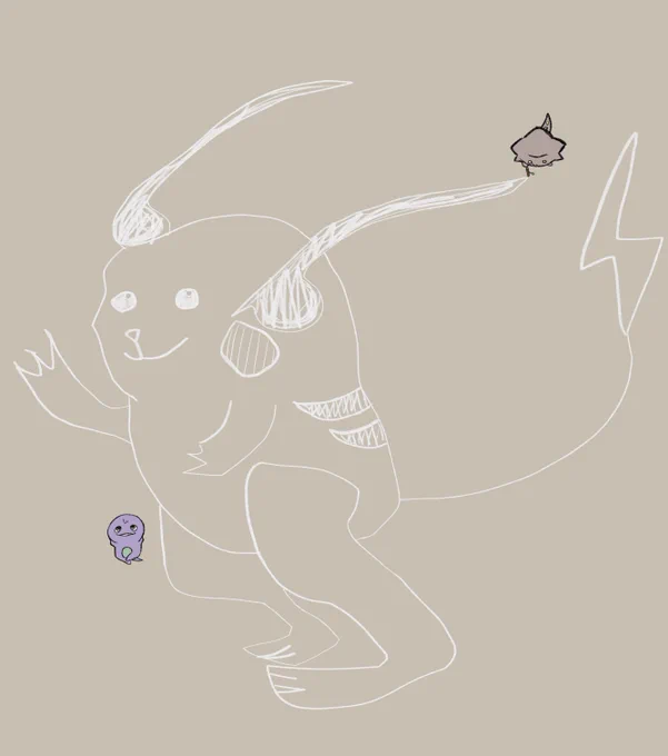 とぷすの地上絵(微トレス)