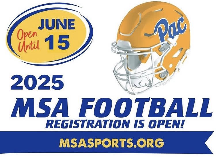 Coach DeMatteo (@mahopacfb) on Twitter photo 🚨ATTENTION MAHOPAC🚨
It’s TIME!!! Register for <a href="/PacFootballMSA/">MSA Youth Football</a> TODAY!!! Go to msasports.org & register TODAY!!!
<a href="/MahopacSchools/">Mahopac Schools</a> <a href="/PKeevins/">Patrick Keevins</a> <a href="/Mahopac_AD/">Mahopac Athletics</a> <a href="/TaconicYFC/">Taconic YFC</a> 🚨ATTENTION MAHOPAC🚨
It’s TIME!!! Register for <a href="/PacFootballMSA/">MSA Youth Football</a> TODAY!!! Go to msasports.org & register TODAY!!!
<a href="/MahopacSchools/">Mahopac Schools</a> <a href="/PKeevins/">Patrick Keevins</a> <a href="/Mahopac_AD/">Mahopac Athletics</a> <a href="/TaconicYFC/">Taconic YFC</a>