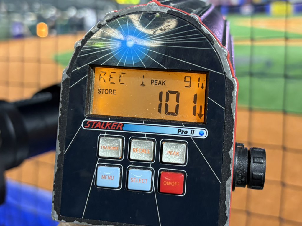 Anthony Gambardella (@antgambopg) on Twitter photo Miguel Sime Jr. (‘25, NY) had it all working for him again yesterday. Has collected 79 Ks in 41.2 innings this spring. Command & feel for spin has really improved. Breaker has become a legit put-away pitch & the CH is just as lethal vs LHHs. <a href="/MiguelsimeJr/">Miguel sime Jr</a>
<a href="/PG_Draft/">Perfect Game Draft</a> <a href="/PG_Scouting/">Perfect Game Scout</a> Miguel Sime Jr. (‘25, NY) had it all working for him again yesterday. Has collected 79 Ks in 41.2 innings this spring. Command & feel for spin has really improved. Breaker has become a legit put-away pitch & the CH is just as lethal vs LHHs. <a href="/MiguelsimeJr/">Miguel sime Jr</a>
<a href="/PG_Draft/">Perfect Game Draft</a> <a href="/PG_Scouting/">Perfect Game Scout</a>