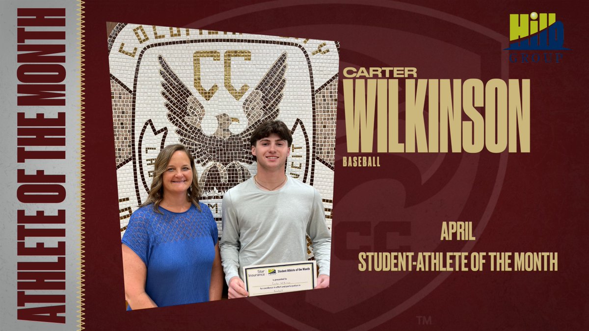 Congratulations to Carter Wilkinson!  He has had a great season on the diamond!