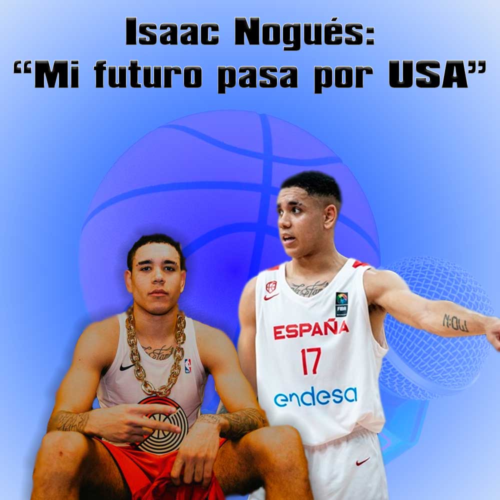 CampoAtrasRadio's tweet photo. Hablamos sobre el presente y futuro Isaac Nogués, jugador del @ripcityremix de la @nbagleague 🏀
💣ISAAC Nogués:" Mi futuro pasa por USA, veremos que ocurre en el #DraftNBA2025 "💣
Entrevista completa aquí 🎧🎙️ 👇👇👇
https://t.co/lTT0uwcSre https://t.co/1DGs3ZMHih
