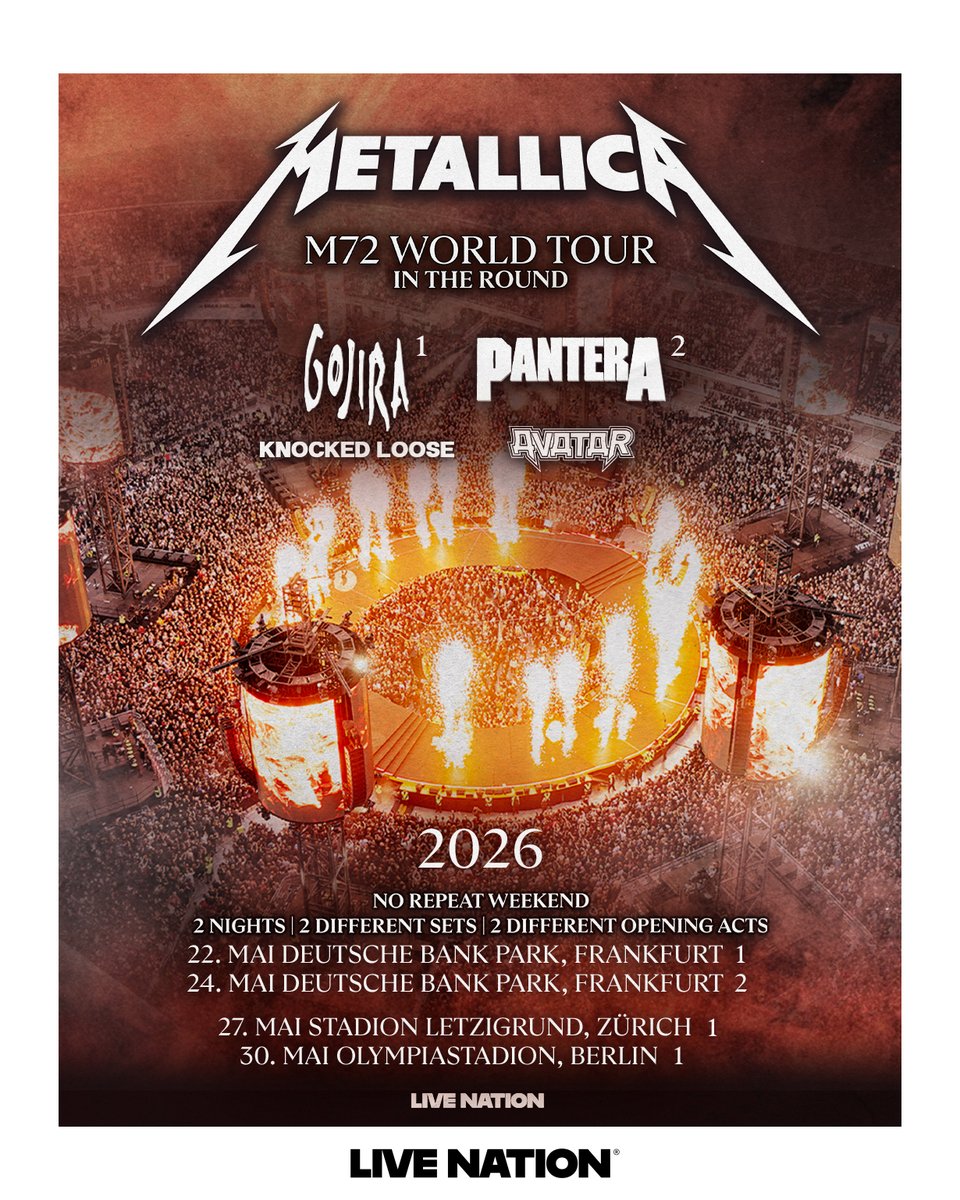 Live Nation GSA tweet media