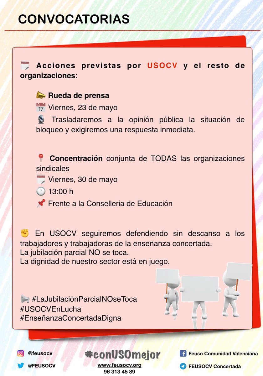 📢 Ninguneo de la Administración a la Enseñanza Concertada.