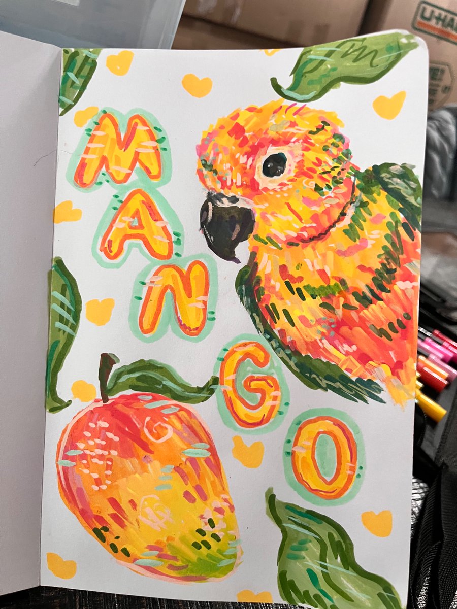 I love mangos sm 😭 #artist