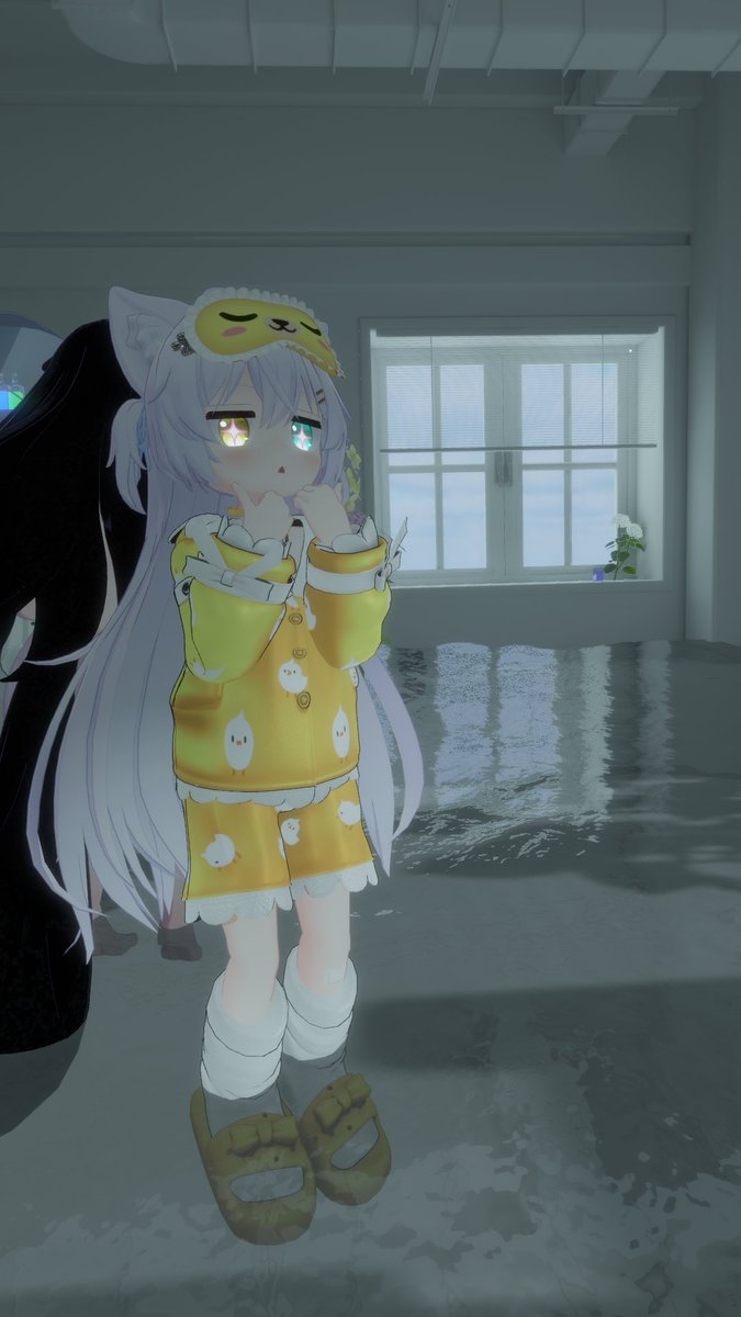 AUA8149's tweet photo. 今日の #VRChat
【一応だけど閲覧注意】
新しい #liltoon 1.10.3 を導入してVRC Light Volumeが実装されたアバターで、#VRCLV に対応しているワールドで光と影の描写を確認してみたら凄く良くなった!!
#つみれ3D
🌎雨の雨宿り
https://t.co/L2sGQZRAC7
@ARET_VRChat https://t.co/OwIdKobmIo