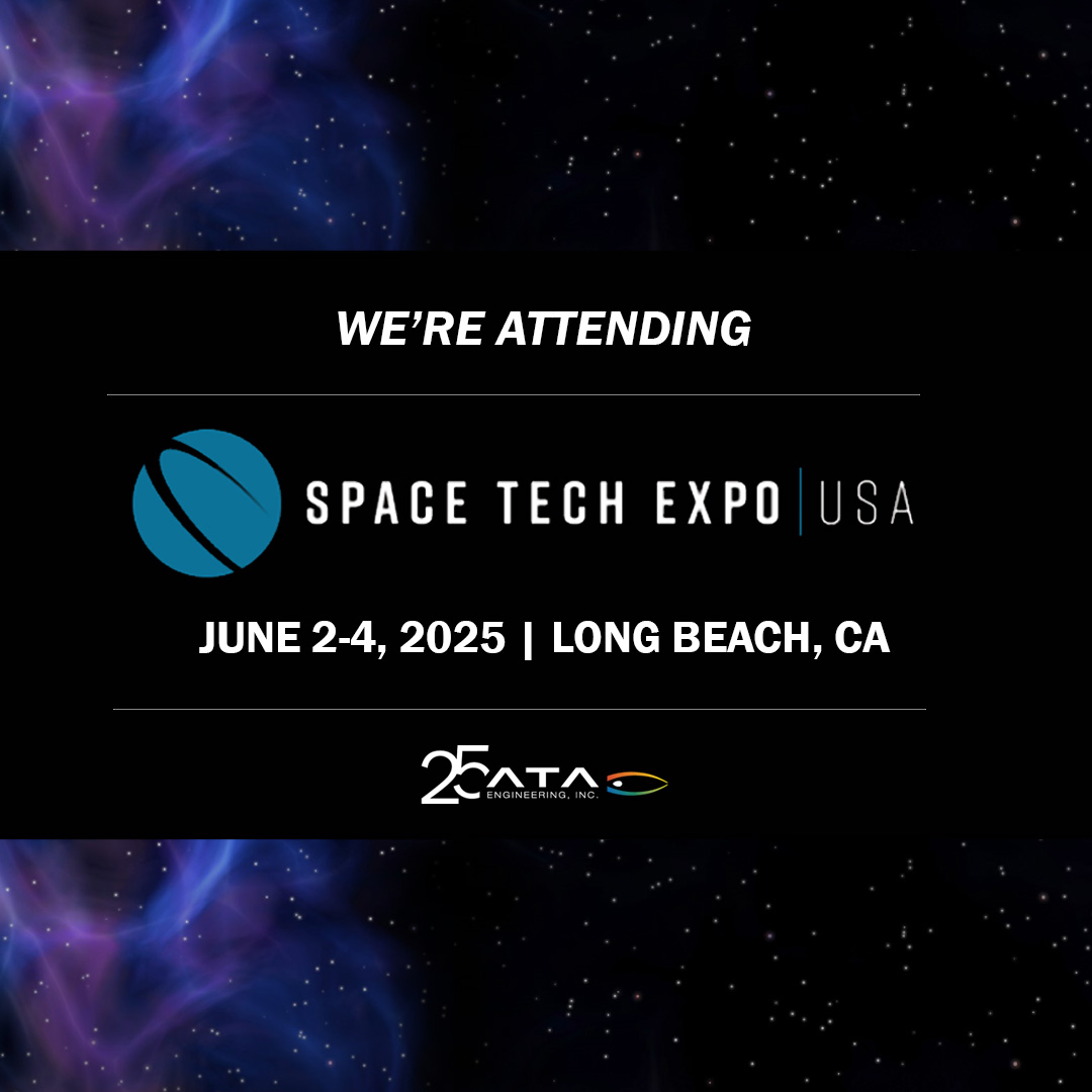 ATA Engineering, Inc. (@ataengineering) on Twitter photo ATA is heading to the 2025 <a href="/spacetechexpo/">Space Tech Expo USA</a>, June 2ā4 in Long Beach, CA! Connect with Agustin Garcia, ATAās local Senior Manager of Business Development, to learn how our teamās advanced #design, #analysis, & #testing capabilities support the evolving needs of the aerospace sector. ATA is heading to the 2025 <a href="/spacetechexpo/">Space Tech Expo USA</a>, June 2ā4 in Long Beach, CA! Connect with Agustin Garcia, ATAās local Senior Manager of Business Development, to learn how our teamās advanced #design, #analysis, & #testing capabilities support the evolving needs of the aerospace sector.