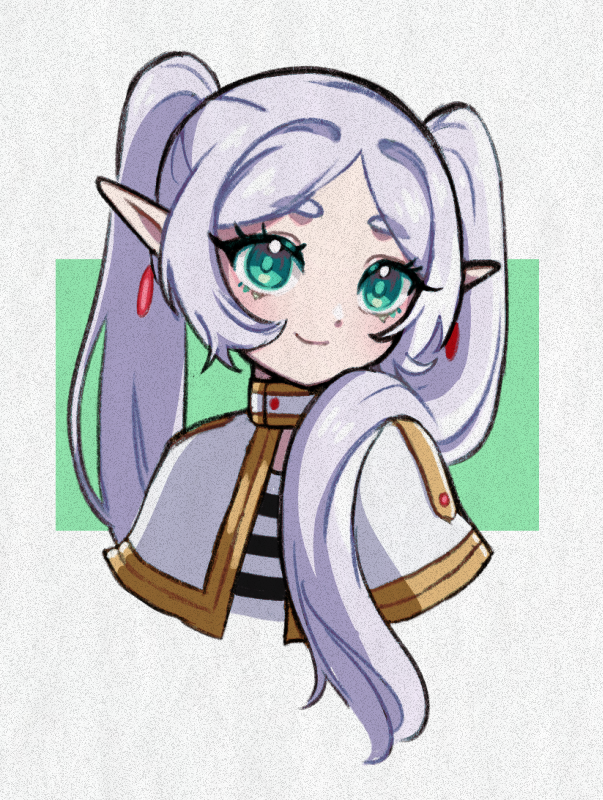 I drew frieren today!!