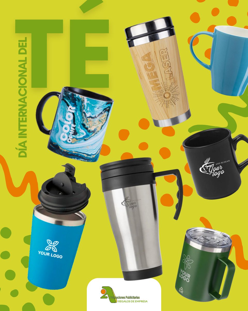 🍵 Hoy el té se sirve.. ¡cn tu logo bien visible!👀🔝Personaliza #tazas, #mugs, #termos y acompaña cada pausa cn visibilidad xa tu empresa☕¡En <a href="/2APromociones/">2A Promociones Publicitarias</a> lo ponemos muy fácil! 👇🏻

✅Personalizables 100%
✅Desde 1 ud

¡Descarga catálogo!📥bit.ly/2ACatEU

#Leonesp