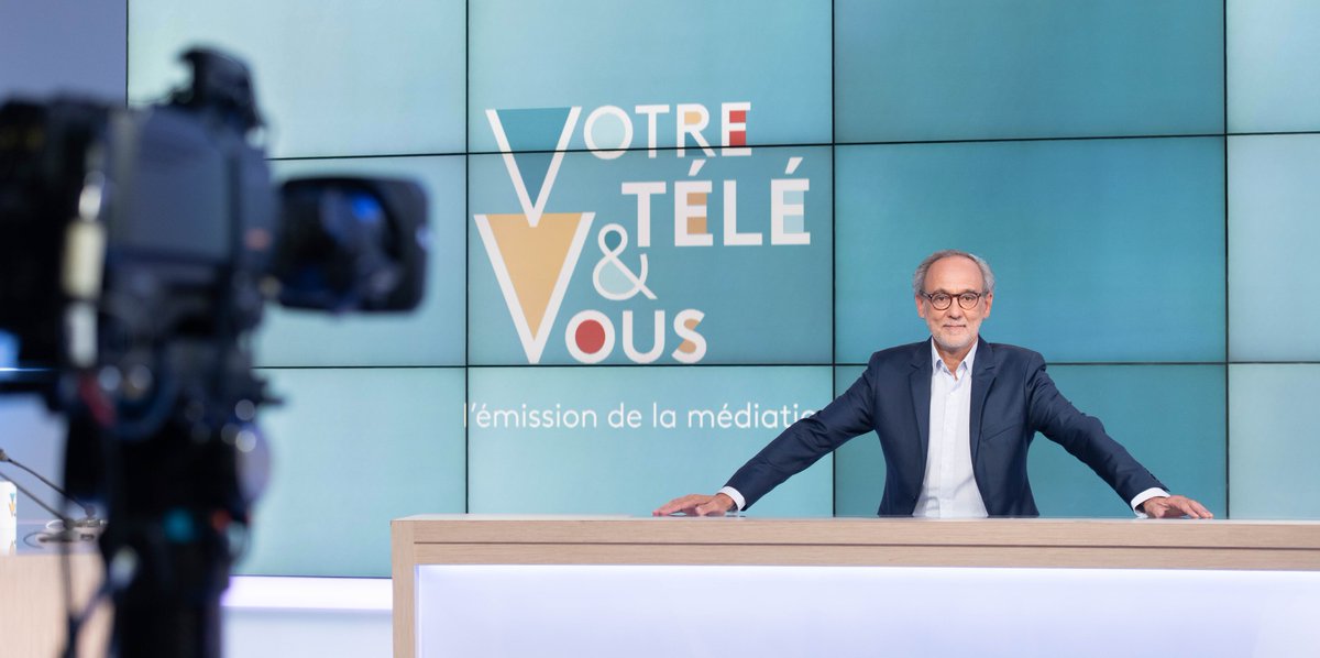 France TV Pro (@francetvpro) on Twitter photo #VotreTeleEtVous
Papes : une communion médiatique ?
<a href="/MediateurFTV/">Médiateur France Télévisions</a> reçoit
👉Olivier Mathonat, enseignant à l'Ircom
👉<a href="/EvaMorletto/">eva morletto</a>, journaliste italienne
👉<a href="/DMilliat/">David Milliat</a>, <a href="/jourduseigneur/">Le Jour du Seigneur</a>
👉<a href="/carothebaud/">Caroline Thebaud</a>, responsable des opé. spéciales de l’info <a href="/Francetele/">France Télévisions</a>
▶️Ce soir à 00.45 | #France2 #VotreTeleEtVous
Papes : une communion médiatique ?
<a href="/MediateurFTV/">Médiateur France Télévisions</a> reçoit
👉Olivier Mathonat, enseignant à l'Ircom
👉<a href="/EvaMorletto/">eva morletto</a>, journaliste italienne
👉<a href="/DMilliat/">David Milliat</a>, <a href="/jourduseigneur/">Le Jour du Seigneur</a>
👉<a href="/carothebaud/">Caroline Thebaud</a>, responsable des opé. spéciales de l’info <a href="/Francetele/">France Télévisions</a>
▶️Ce soir à 00.45 | #France2