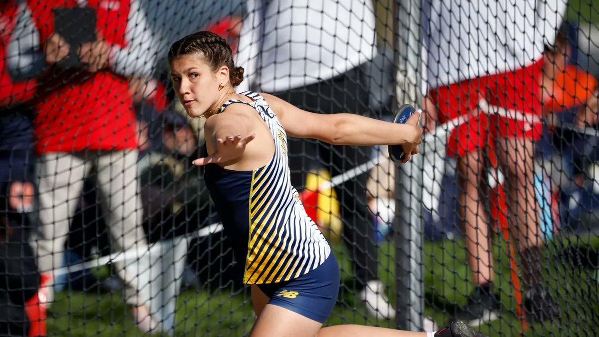 USTFCCCA (@ustfccca) on Twitter photo Since 2002, no female in <a href="/NCAADIII/">NCAA Division III</a> history threw the disc farther than Charlotte Frere of <a href="/augieathletics/">Augustana Vikings</a> did this past weekend at the Midwest Twilight Final Qualifier.
That led Frere to being named <a href="/EverythingTF/">EverythingTF</a> National Athlete of the Week.
ustfccca.org/2025/05/featur… Since 2002, no female in <a href="/NCAADIII/">NCAA Division III</a> history threw the disc farther than Charlotte Frere of <a href="/augieathletics/">Augustana Vikings</a> did this past weekend at the Midwest Twilight Final Qualifier.
That led Frere to being named <a href="/EverythingTF/">EverythingTF</a> National Athlete of the Week.
ustfccca.org/2025/05/featur…