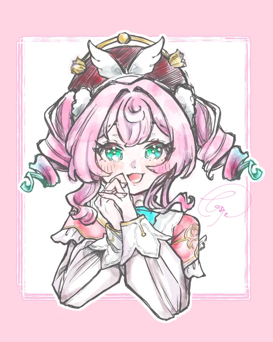 出てくれた記念日 ヒアンシーちゃん実装おめでとう #ヒアンシー #Hyacine #崩壊スタ一レイル