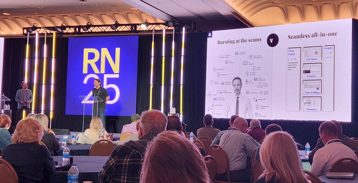 Innovation Station session at #RightNOW2025 letting vendors "pitch" the best of their products in 3 min!  YEP-speed VENDORING from the comfort of your seat!