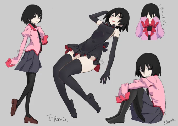 忍野扇 #物語シリーズ 