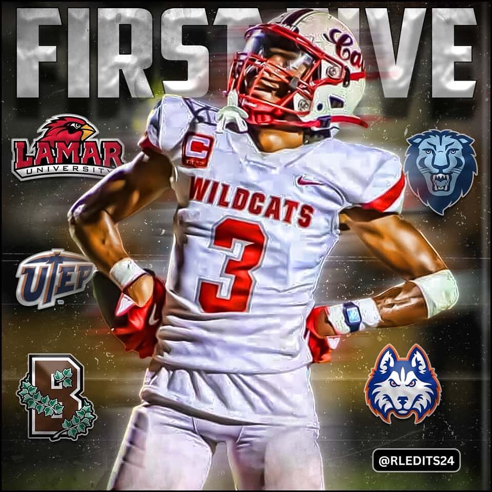 FIRST FIVE 🤚🏽!!

<a href="/TFloss32/">Todd Glawson</a> <a href="/On3sports/">On3</a> <a href="/MikeRoach247/">Mike Roach</a> <a href="/ChadSimmons_/">ChadSimmons</a> <a href="/RustyMansell_/">Rusty Mansell</a> <a href="/RecruitTheCats/">Splendora Wildcats</a>