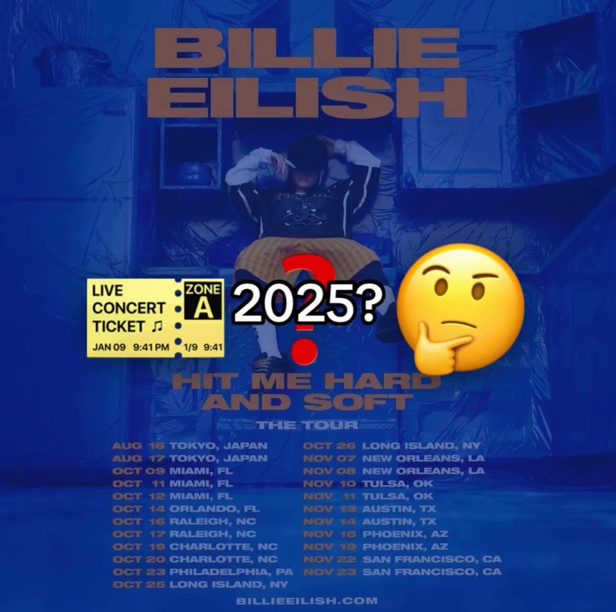 Billie Eilish Philippines (@billieeilishph) on Twitter photo Ticket prices from <a href="/billieeilish/">billie eilish</a>’s last tour 🧾💸 for reference. Just manifesting AND budgeting at the same time 💙🙏🏻 Ticket prices from <a href="/billieeilish/">billie eilish</a>’s last tour 🧾💸 for reference. Just manifesting AND budgeting at the same time 💙🙏🏻