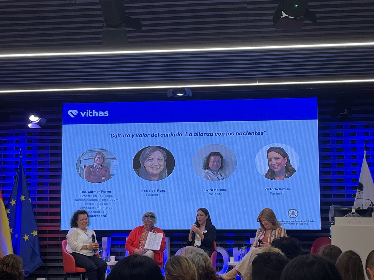 Blanca Fdz-Lasquetty (@bflasquetty) on Twitter photo Los pacientes lo dicen abiertamente “la enfermería la reconocemos como una ciencia. Su trabajo es un cuidado profesional” I Jornada de Cuidados Vithas #JornadaVithas <a href="/Vithas/">Vithas Hospitales</a> Los pacientes lo dicen abiertamente “la enfermería la reconocemos como una ciencia. Su trabajo es un cuidado profesional” I Jornada de Cuidados Vithas #JornadaVithas <a href="/Vithas/">Vithas Hospitales</a>
