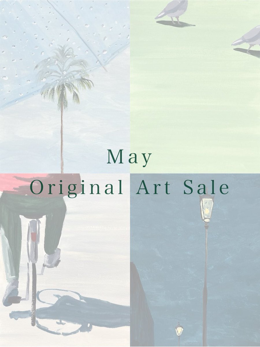 【Original Art Sale】
◉ Detail
・24 - 26 May
・Start &amp; End time 23:00 Japan Time
・Free shipping worldwide

the shop ↓
kawanabehiroki.myshopify.com

More information will be provided in my newsletter on the day of the sale.

Thank you !