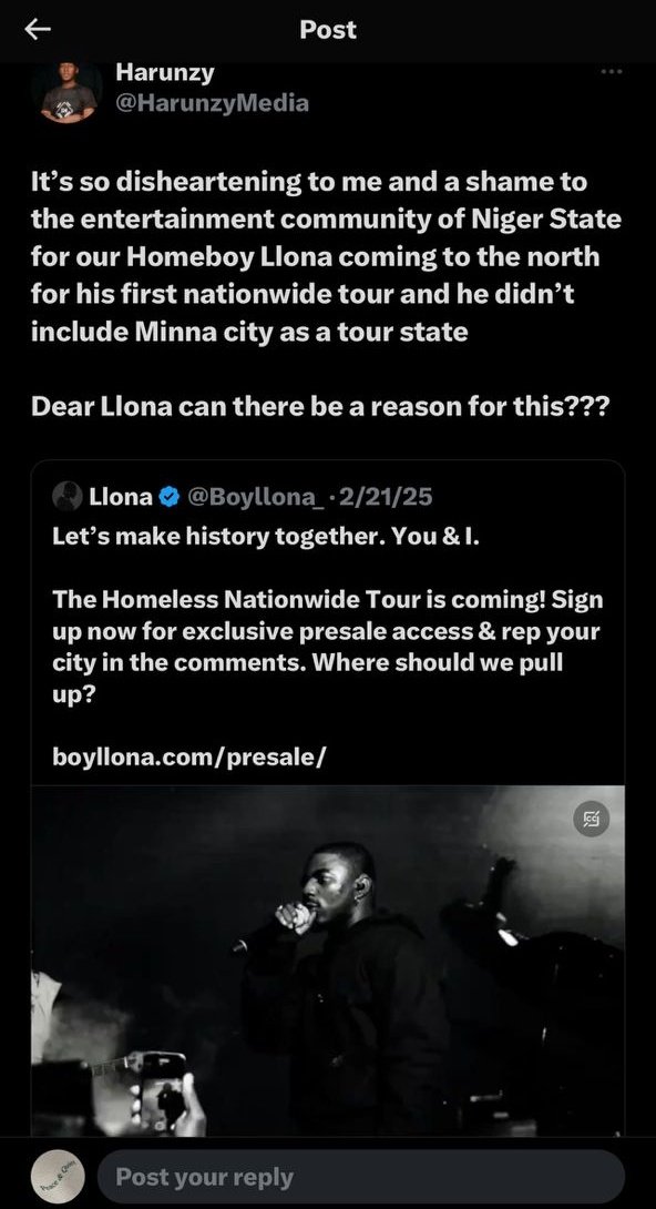 HarunzyMedia's tweet photo. ALWAYS PUTTING MY CITY ON THE WORLD MAP, MINNA CITY AWAITS YOU LLONA 🙌🏻😁🔥 https://t.co/o2ENjQSzDl