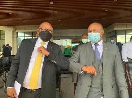 LOL HISTORY

21.5.2020
Following the collapse of the coalition gov headed by Thom Thabane and his swearing as the new Prime Ministe, former finance minister Moeketsi Majoro of ABC names Mathibeli Mokhothu, leader of the DC, as his deputy.  

#History #Lesotho #Politics #OTD