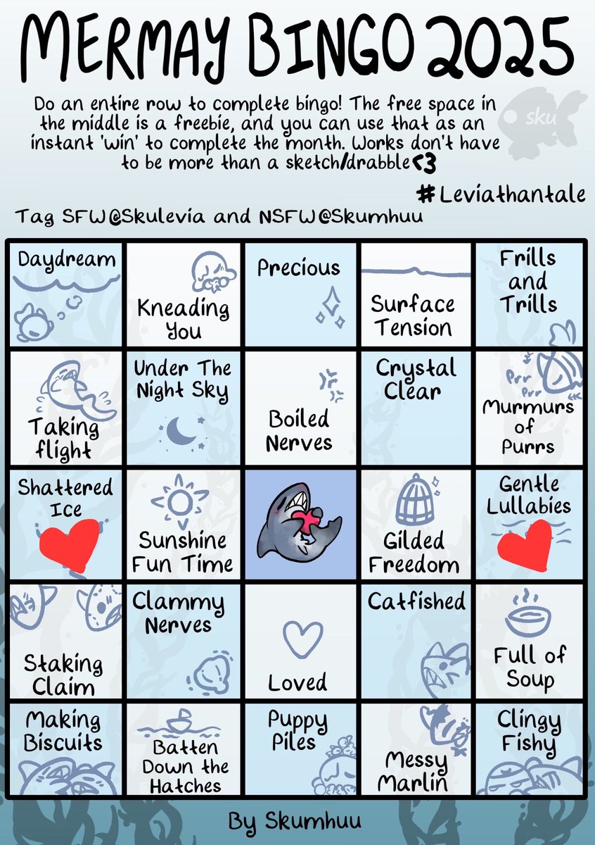 MERMAY BINGO 2025
Day 2 - Gentle Lullabies

#leviathantale by <a href="/skulevia/">Sku 🦈💗✨</a>

#mermay2025 #mermay
