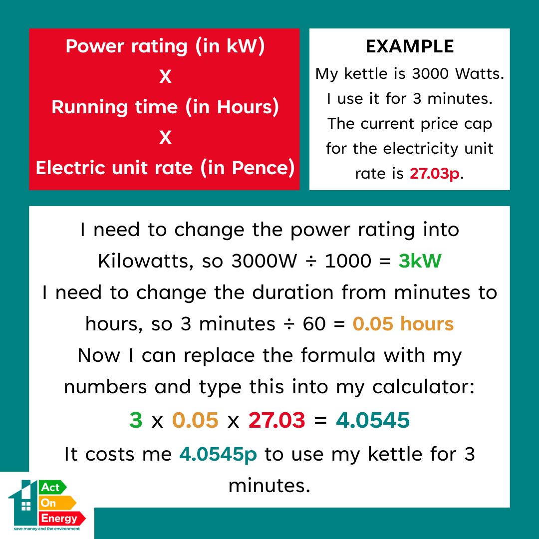 It's #NationalNumeracyDay , so we've broken down how to calculate you energy usage!

Remember to use your actual unit rate to get more accurate results!

If you want to learn more about your energy bills, click the link below:
cdn.prod.website-files.com/659fcf4688ac3e…