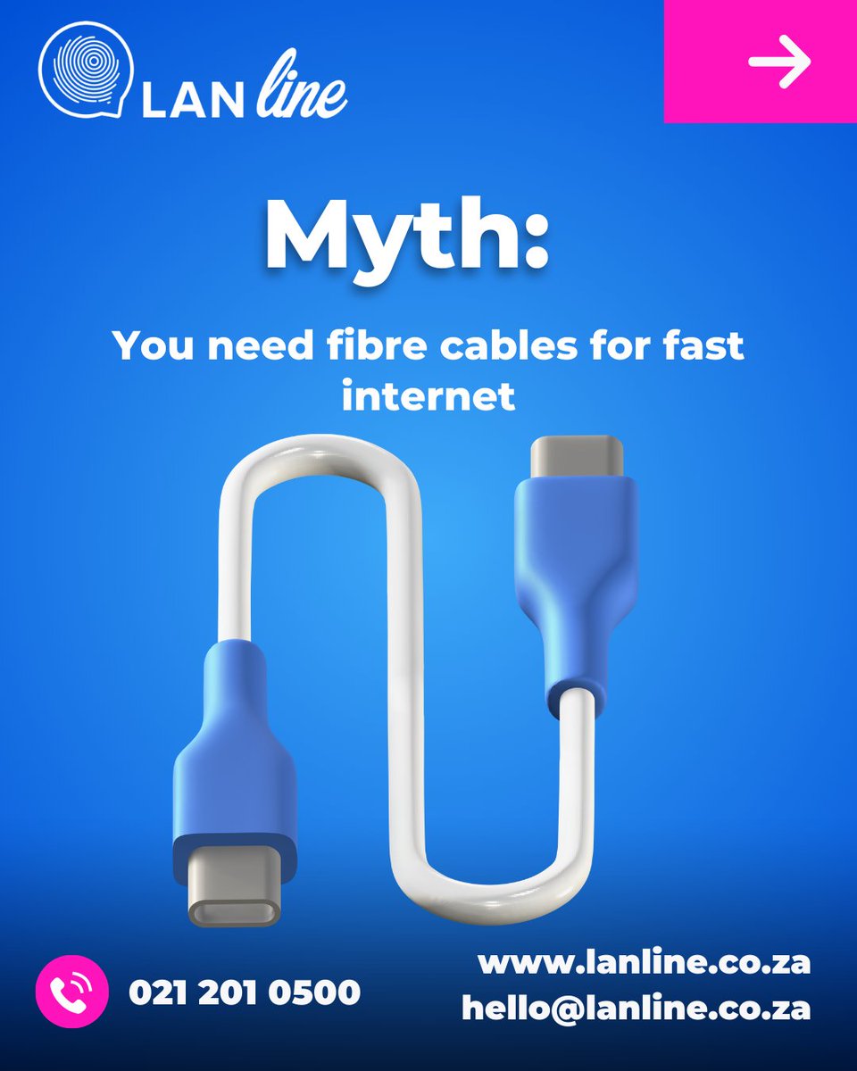 Lanline_Tech's tweet photo. 🚫 Myths, busted.
✅ Facts, delivered.
Lanline clears the confusion — fast, reliable internet without the nonsense.
#LanlineMythsVsFacts #FWA #LTE #SIPCalling #StayConnected https://t.co/f5Q3PVNX9Y