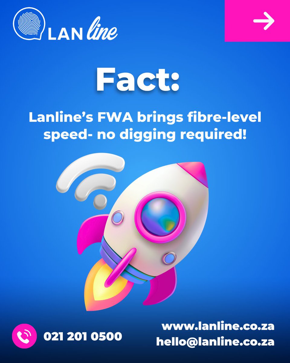 Lanline_Tech's tweet photo. 🚫 Myths, busted.
✅ Facts, delivered.
Lanline clears the confusion — fast, reliable internet without the nonsense.
#LanlineMythsVsFacts #FWA #LTE #SIPCalling #StayConnected https://t.co/f5Q3PVNX9Y