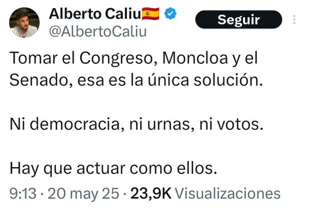 BenderOfuscado's tweet photo. Queridos jueces de España.

Cuando terminéis de perder el tiempo con el primo del chofer del cuñado de uno que se tomó una cerveza con Pedro Sánchez a los 18 años, ¿podríais, por favor, empezar a ocuparos de esta gente? https://t.co/GK5qgcLkJc