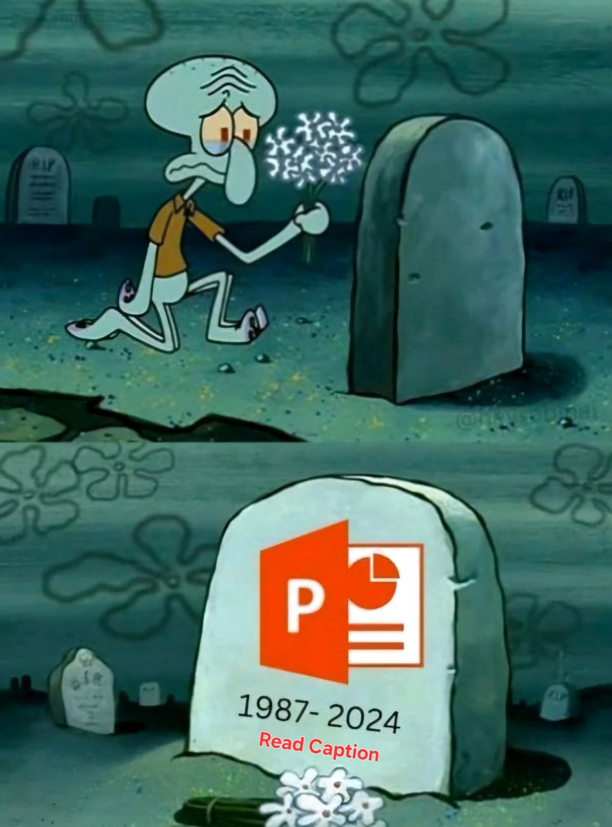 OneVarsity's tweet photo. 🚫 RIP PowerPoint.
No more hours wasted on slides.
10 AI tools to create stunning presentations in seconds:

Gamma

Decktopus

Plus AI

Slides AI

Powtoon

SlideDog

Storydoc

Prezi

Presentify

PitchGrade

#AI #Productivity #Presentations https://t.co/ZFlADTjHuj