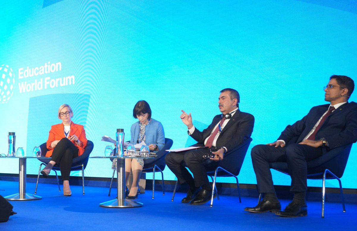 tcmeb_en's tweet image. Minister of National Education @Yusuf__Tekin addressed the session titled “What Strategies and Changes Help Develop a Culture of Innovation in Education?” at the Education World Forum

📍United Kingdom

👉🏻 meb.ai/U57yuMa