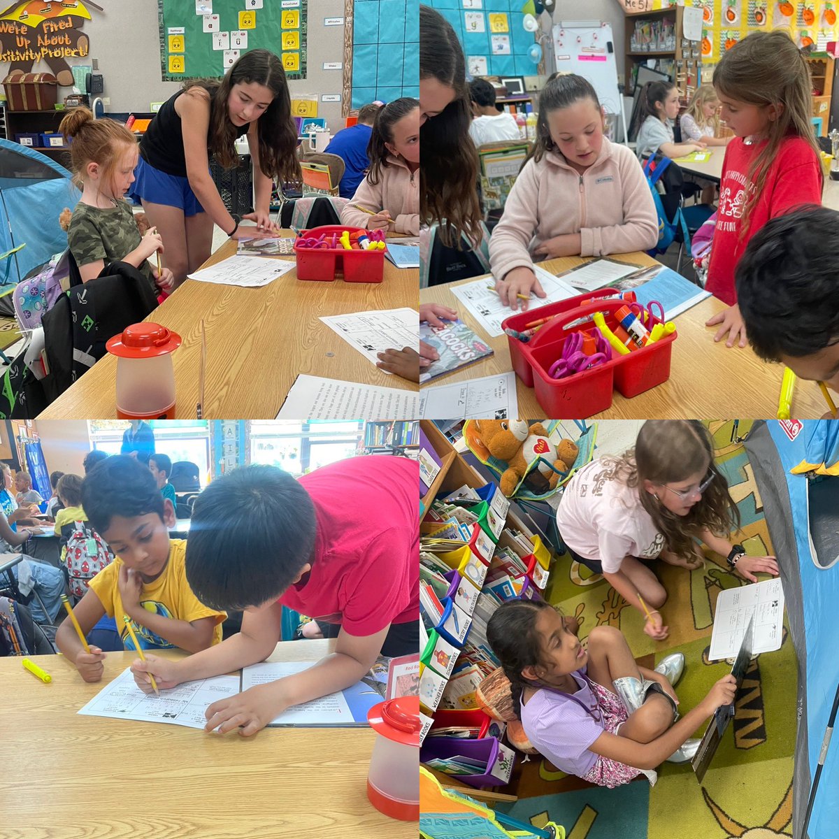 classofMrsSine's tweet photo. On Mon, we got to work with @Miss_Sullivan12 ‘s class to research our animals! This week our friends are learning everything there is to learn by making a book &amp; painting a pic of them. 🐢🐍🐡🦩🦚🦁🐒🦉🐬🐊🐆🦒🐘🦘🐼🦦@OliveChapelElem @ErinKelleyMay @jmboyer @AshleyPCharles https://t.co/vHvDc5I0NT