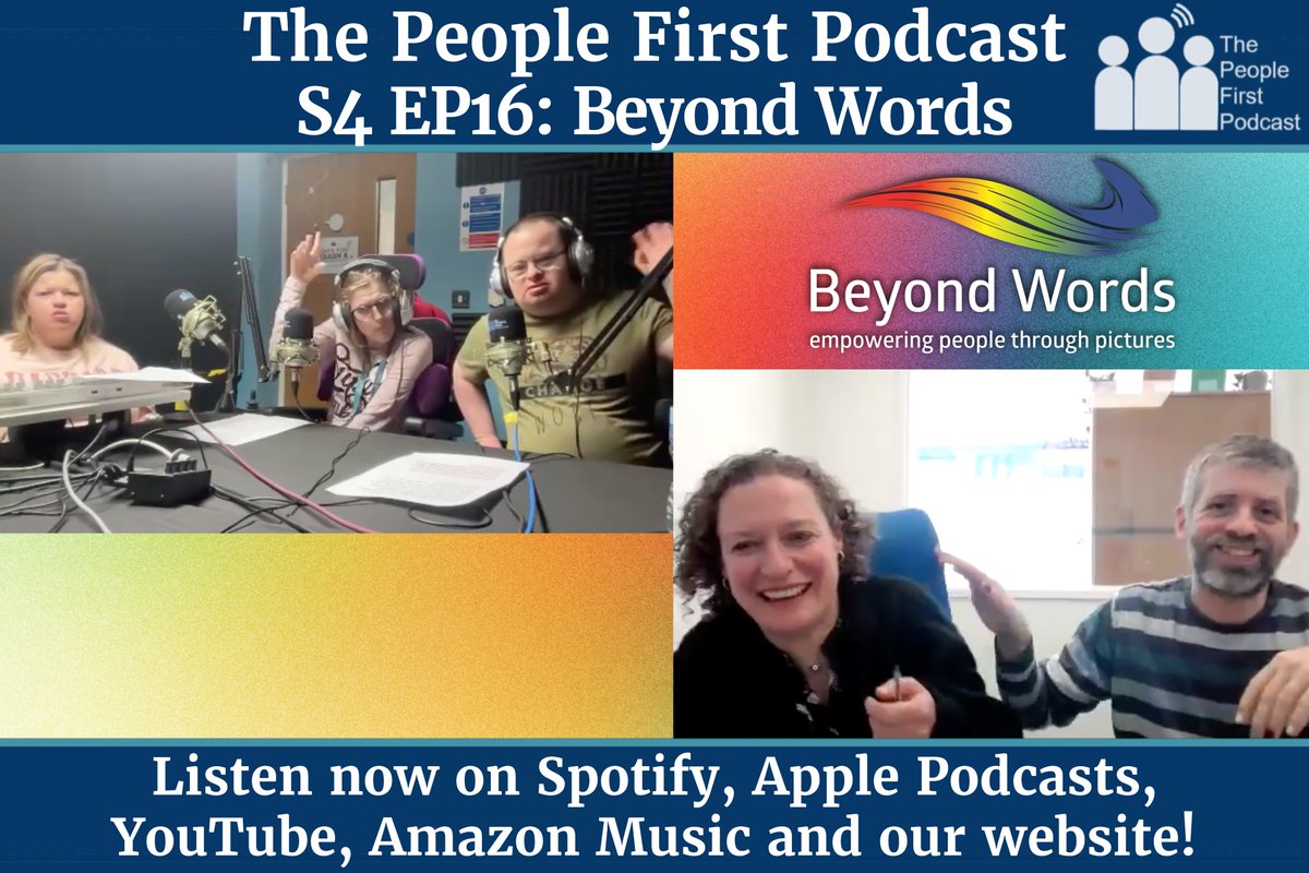 ‼️<a href="/PfkcR/">People First Keighley & Craven</a> Podcast S4EP16‼️

We spoke to Katie and Nigel from <a href="/uk_beyondwords/">Beyond Words</a>! As CEO and co-founder, they did a great job at sharing lots of info about the work they do and what they bring to their community. We hope you enjoy the show! 

Listen now: podfollow.com/the-people-fir…