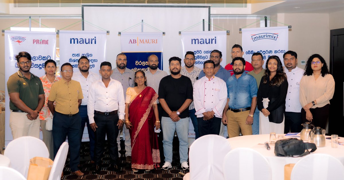 MauriBaking's tweet image. Recent training focused on strengthening product understanding among franchise distributors. Through interactive discussions and hands-on product exploration, the group took a closer look at the AB Mauri range and its relevance in modern baking. #ABMauri #TrainingSession #Baking