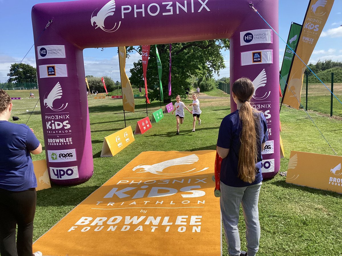 We are very proud of our Year 5 children who took part in the Brownlee Triathlon this morning. It was an inspirational and enjoyable event for all. #CopmanthorpePe