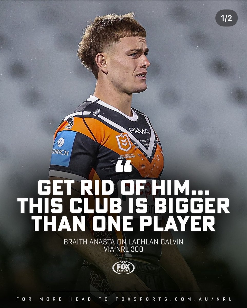 Rarely agree with Anasta but…. <a href="/WestsTigers/">Wests Tigers</a> #LATU