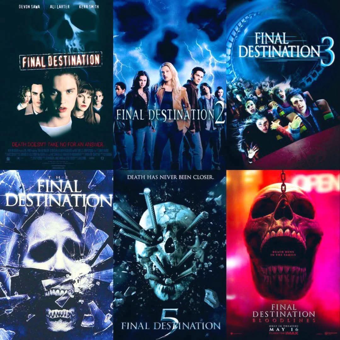 ftlohorror's tweet photo. Did you enjoy the latest #FinalDestination    

Where does it rank in the franchise for you? And last but not least would you like to see any cast members attend in the future?

#finaldestinationreturns #FinalDestinationBloodlines https://t.co/1JxfUKYIMB