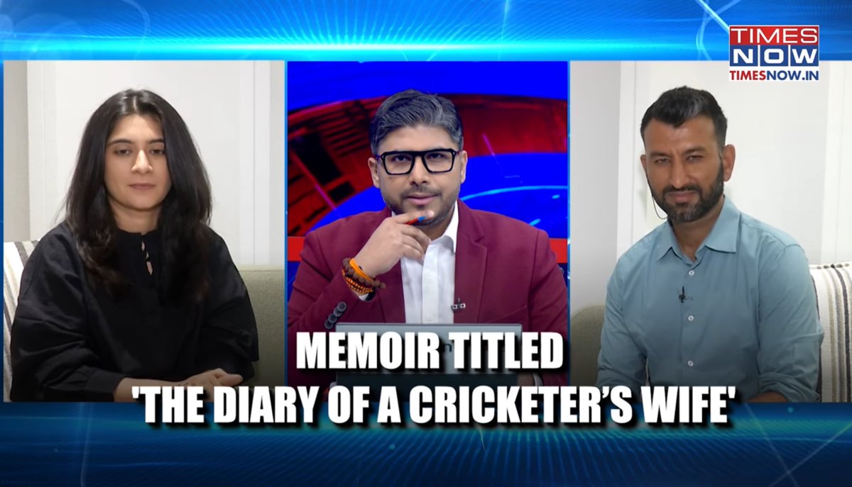 HarperCollins (@harpercollinsin) on Twitter photo #PujaPujara, author of #TheDiaryOfACricketersWife, joins <a href="/cheteshwar1/">Cheteshwar Pujara</a> in conversation with @timesnow to talk about her journey—navigating life, love, and partnership through the world of professional cricket.
This unusual memoir offers a unique look at what it takes to be a #PujaPujara, author of #TheDiaryOfACricketersWife, joins <a href="/cheteshwar1/">Cheteshwar Pujara</a> in conversation with @timesnow to talk about her journey—navigating life, love, and partnership through the world of professional cricket.
This unusual memoir offers a unique look at what it takes to be a