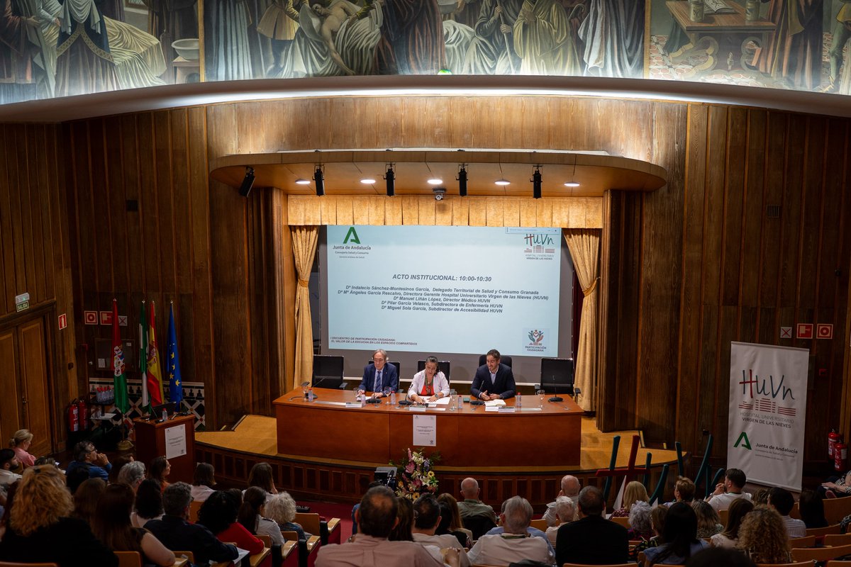 🤝El 🏥 activa un plan de acción para favorecer la accesibilidad de la ciudadanía.
La unidad de Participación Ciudadana organiza el primer encuentro con las asociaciones de pacientes vinculadas al hospital.
huvn.es/noticias/el-ho…