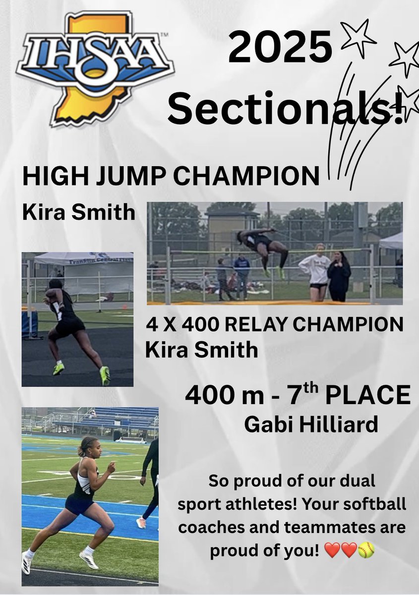So proud of these young ladies! <a href="/WarriorNation_1/">WCHS Athletic Dept</a> <a href="/WCMediaKids/">Warren Central Media</a> <a href="/TrackWc/">WC Girls Track</a>