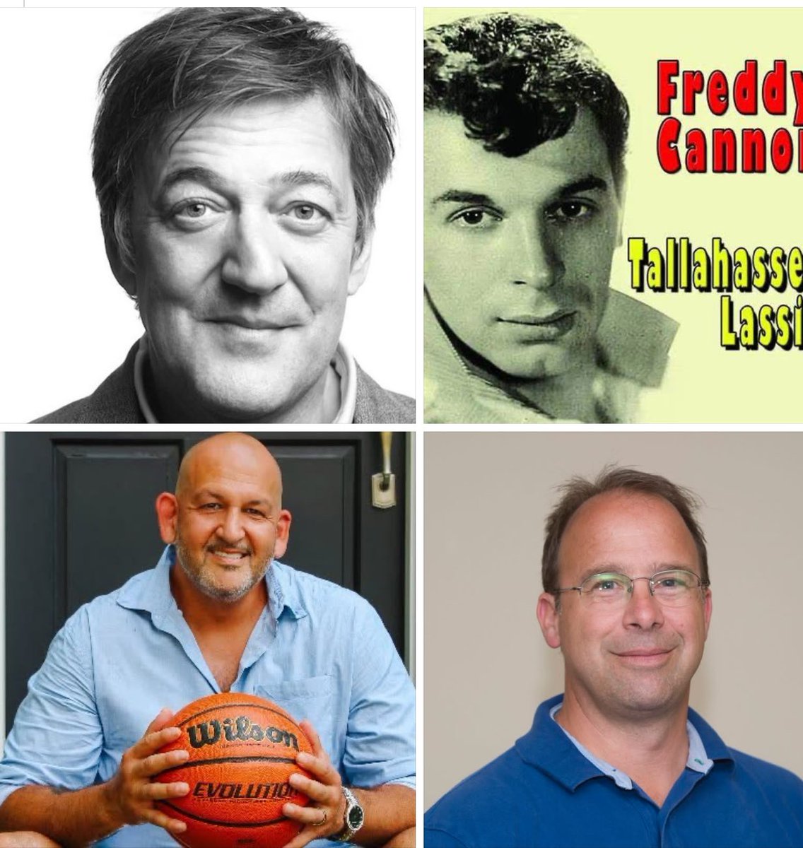 Actor &amp; writer Stephen Fry, rocker Freddy “Boom Boom” Cannon, <a href="/John_Karalis/">John Karalis 🇬🇷</a> on the Celtics, and Steve Craig discussing the Hearts of Pine, all on the latest Downtown:

richkimbally.podbean.com