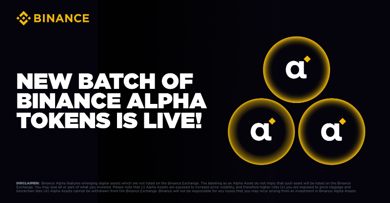 binance's tweet photo. A new batch of Binance Alpha Projects added! Discover the latest tokens spotlighted in #Binance Markets. 

$MERL
$TGT
$B

Navigate to the [Markets] - [Alpha] tab to trade.

Know more ⬇️