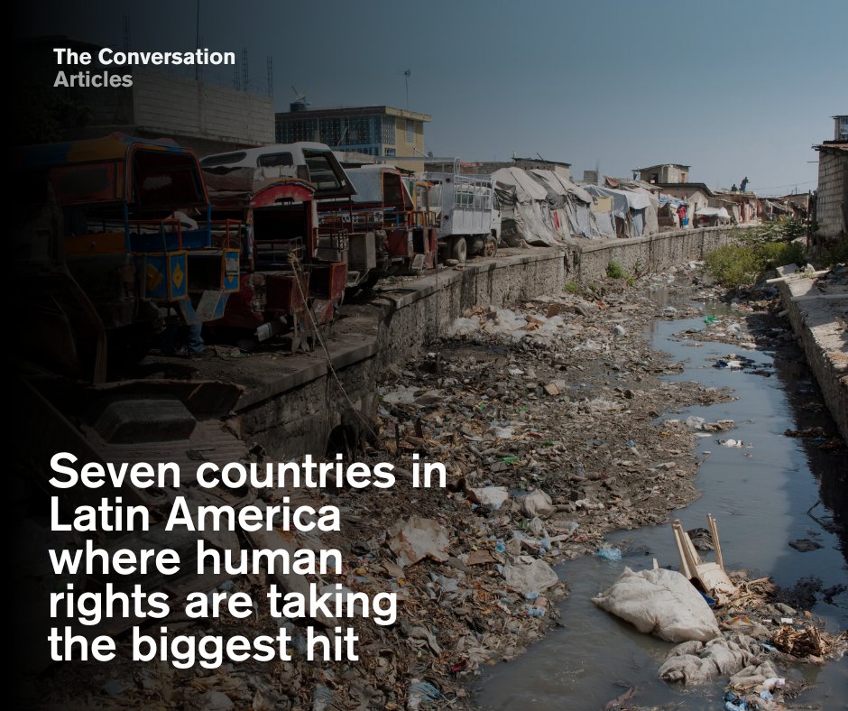 University of Essex (@uni_of_essex) on Twitter photo As Latin America undergoes one of its most profound human rights crises in decades, <a href="/nforsans/">Nicolas Forsans</a> explores the seven countries taking the biggest hit.
Read the <a href="/ConversationUK/">The Conversation</a> article: brnw.ch/21wSOzW As Latin America undergoes one of its most profound human rights crises in decades, <a href="/nforsans/">Nicolas Forsans</a> explores the seven countries taking the biggest hit.
Read the <a href="/ConversationUK/">The Conversation</a> article: brnw.ch/21wSOzW