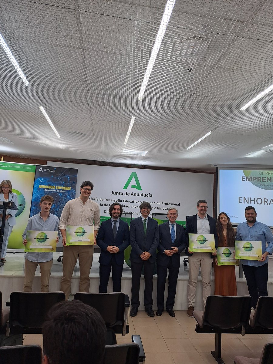 cadesevilla's tweet photo. 🎯 #PremiosEmprendemos2025 #TOP50 #Sevilla
¡Ya tenemos las 5⃣ empresas finalistas que pasan a la fase regional❗️
🏅@eon_sea
🏅#Agrointel
🏅#M2RAGROFARM
🏅#Tecnoalgae
🏅#Cultiply
#Algaslime, #Biomixing y #Minifunkids ↔️ Sello ranking #TOP50
📍Gala final: 26 de junio #Almería https://t.co/7c3MGIZFad