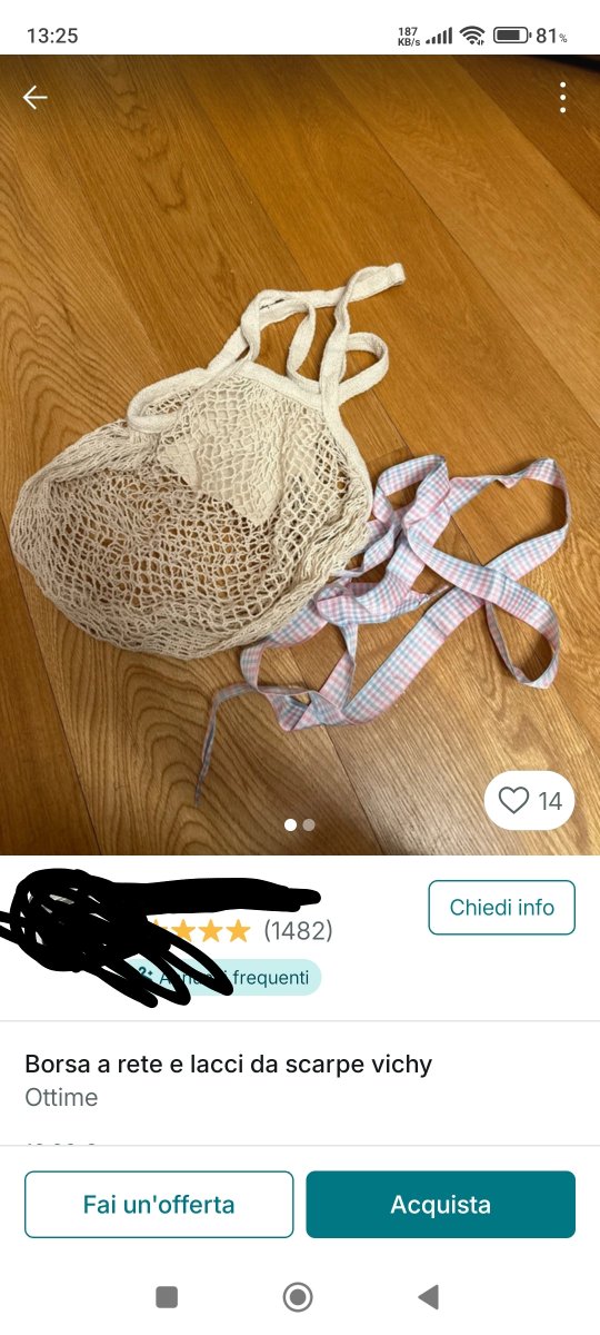 sonostefi's tweet photo. @Edgemoon__ @ohBellaCiaoCiao @unaranaparlante @pervinca_blue C'è una new entry: adesso vende anche la categoria "lacci per scarpe Vichy"... Cioè , questa ha raccattato dei lacci da non so quali scarpe, e li ha messi in vendita... Assieme ad una borsa tanto per sembrare meno accattona! LEI È LA BANCAAAAAAAAAAAAA 🏦🏦🏦🏦🏦🏦🏦🏦🏦🏦 #lacci https://t.co/6NU2NIcKSu