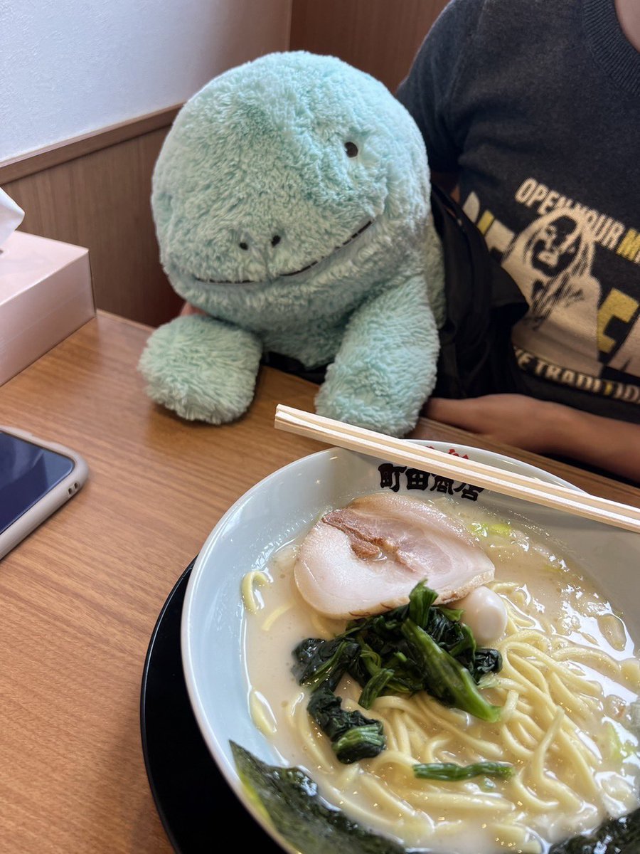 町田商店に主たちと行ってきただぬ️🩵
美味しかっただぬよ😋