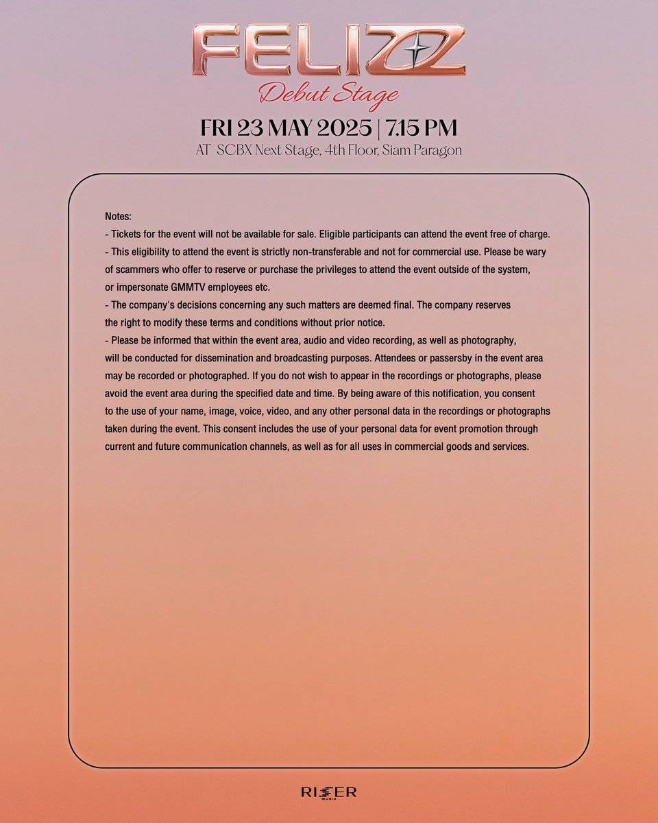 acaqre's tweet photo. 🐾 𝖣͟𝖾͟𝖻͟𝗎͟𝗍 Stage Invitation 🐾

Only 𝟭͟𝟬͟𝟬 free seats—first come, first served.
Registration opens Wednesday 𝟤͟𝟣͟ 𝖬͟𝖺͟𝗒, 8 PM (ICT) https://t.co/B2Uyg3pgrS